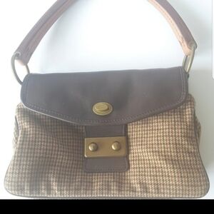 Miu Miu Women's Handbag Brown Leather Cashmere Medium